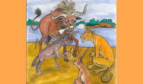 conte du mali - lion roi