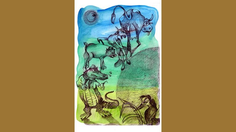 Les œufs de la cane Calandéric