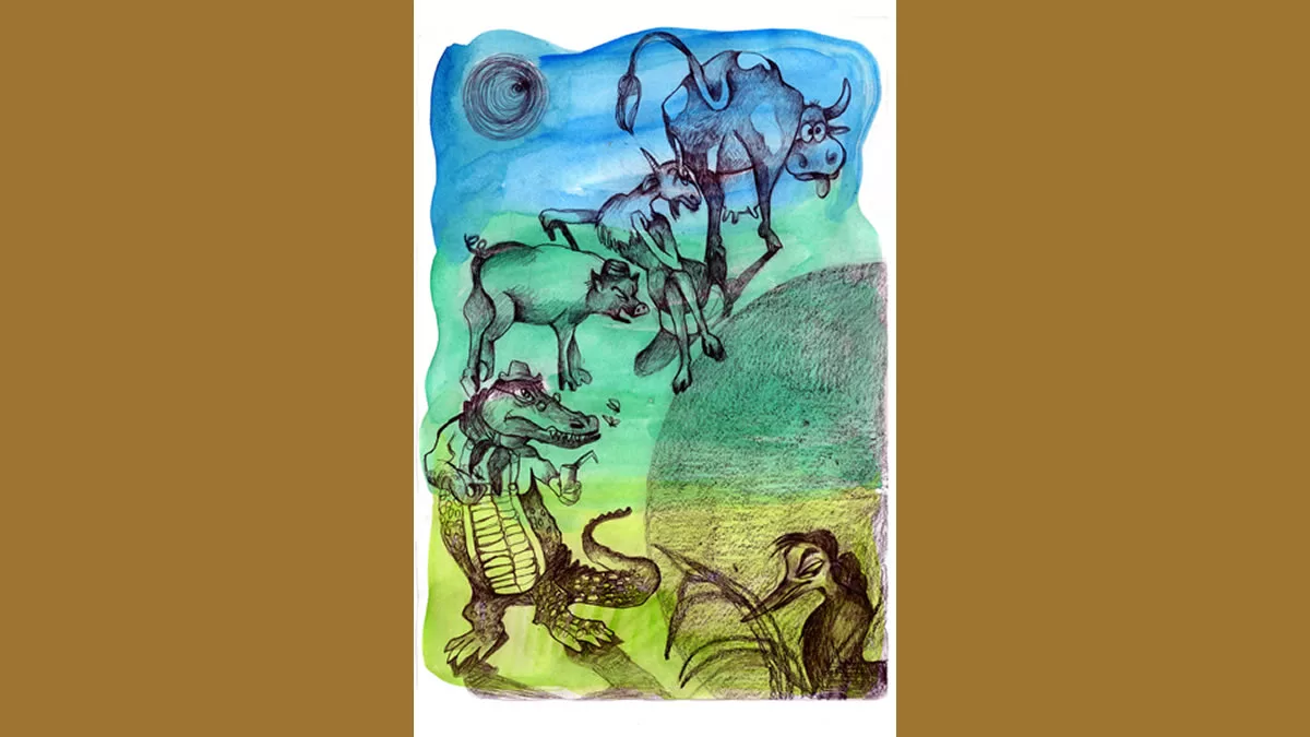 Les œufs de la cane Calandéric